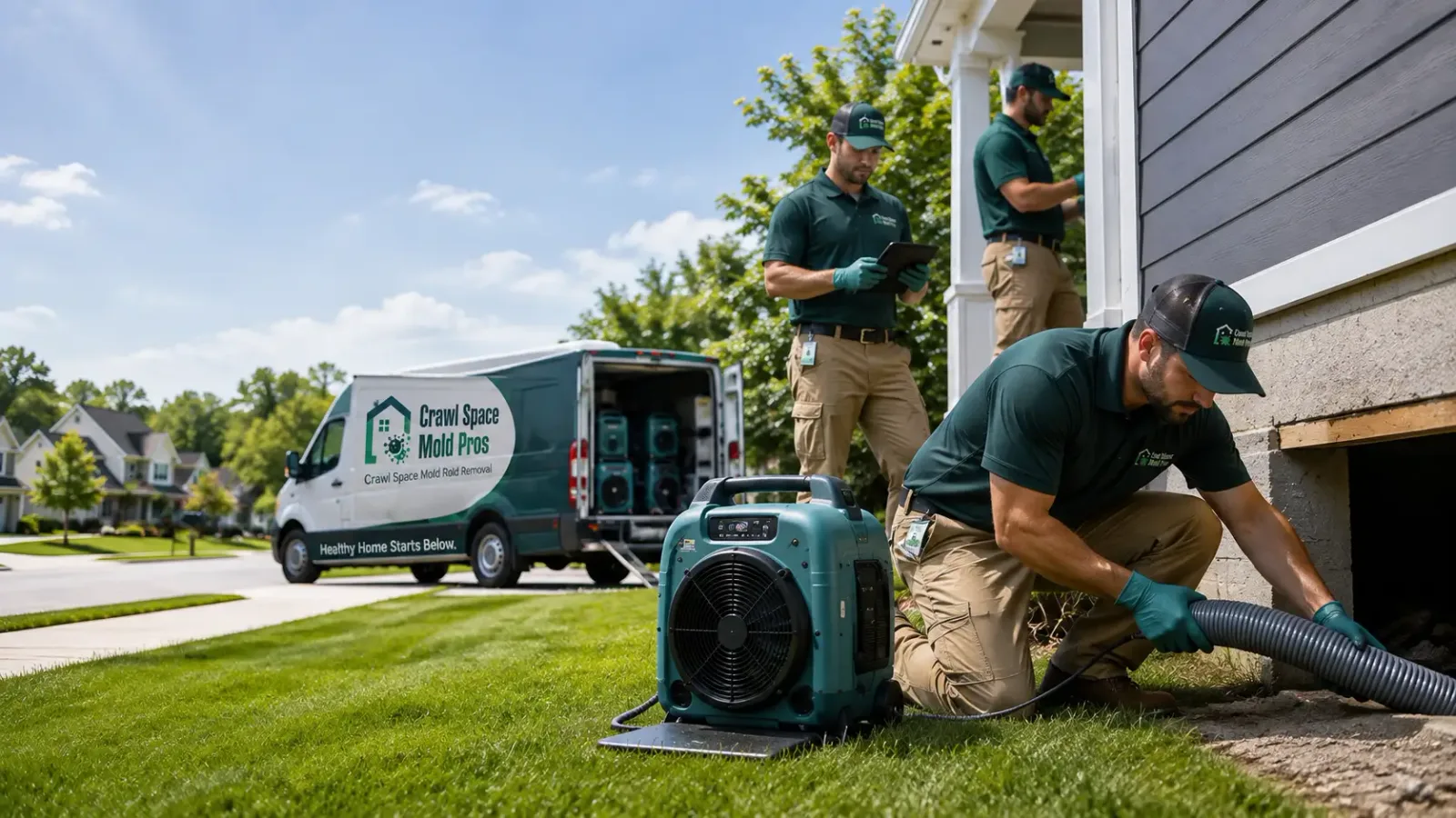 Crawl Space Mold Removal in Spruce Creek, PA